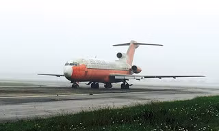 Máy bay Boeing 727-200 của Royal Khmer Airlines bỏ quên hơn 10 năm tại sân bay Nội Bài