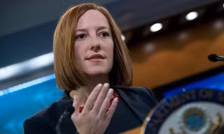 Người phát ngôn Bộ Ngoại giao Mỹ Jen Psaki. Ảnh: ABC News
