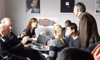 Nhân sự chủ chốt còn lại của tờ Charlie Hebdo - Ảnh: BBC