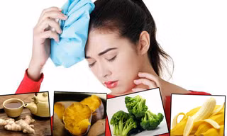 Có rất nhiều thực phẩm hàng ngày giúp làm giảm đau đầu