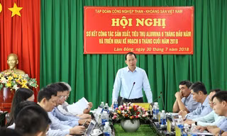 TKV tiêu thụ 653,105 tấn alumin trong 6 tháng đầu năm