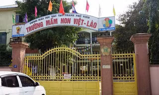 Ngôi trường nơi xảy ra vụ việc phụ huynh đánh giáo viên đang mang bầu nguy cơ sảy thai.