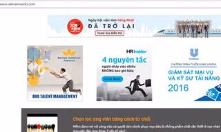 Vietnamworks là một trong những mạng tuyển dụng lớn nhất tại Việt Nam. 
