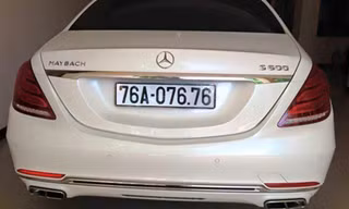 MercedeseMaybach S600 tại Bình Định.