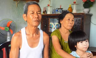 Vợ chồng ông Nguyễn Văn Nghĩa.