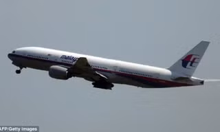 Máy bay MH370 của hãng hàng không Malaysia Airlines biến mất vào tháng 3-2014 với 239 người trên khoang. Ảnh: DailyMail