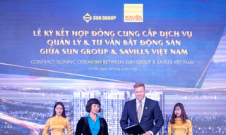 Chủ đầu tư Sun Group và Savills Việt Nam chính thức ký kết hợp tác 