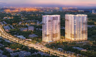 Hình phối cảnh tổng thể dự án Opal Boulevard