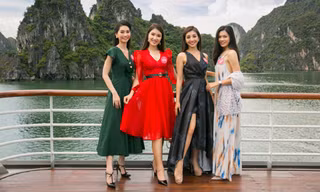 Đánh răng ít nhất 2 lần mỗi ngày sau các bữa ăn và trước khi đi ngủ sẽ giúp răng chắc khoẻ và trắng đẹp như các thí sinh Hoa hậu Việt Nam