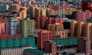 Ngắm kiến trúc độc lạ ở Triều Tiên