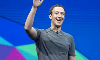 Đồng sáng lập kiêm CEO Facebook - Mark Zuckerberg. Ảnh: AFP