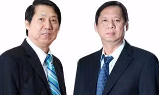 Hai anh em doanh nhân Trần Lệ Nguyên - Trần Kim Thành đang đẩy mạnh giải ngân hàng nghìn tỷ đồng có trong tay.