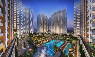 Akari City được thiết kế với hệ thống tiện ích như một thành phố thu nhỏ