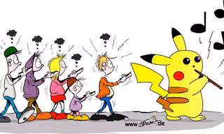 Bộ tranh: Thế giới hỗn loạn vì Pokemon Go