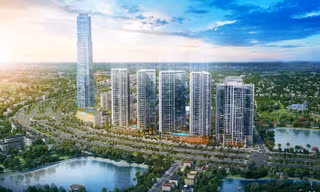 Phối cảnh tổng thể dự án Eco Green Sài Gòn