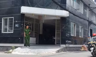 Khu vực xảy ra vụ án.