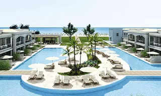 Khách sạn Blue Lagoon Princess được quảng bá trên mạng. Ảnh: News.