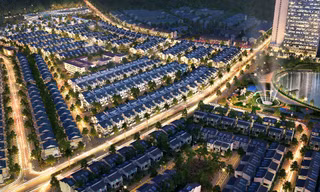 Vị trí lý tưởng của An Vượng Villa khi nằm tại mặt đường lớn và Công viên Thiên Văn học