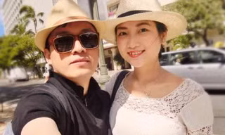 Trong bức ảnh vợ chồng Lam Trường chia sẻ mới đây, Yến Phương tăng cân nhiều hơn.