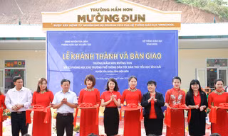 Edurun và giấc mơ về ngôi trường mầm non cho trẻ em nghèo tỉnh Điện Biên