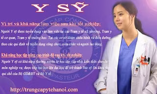 Trung cấp y sĩ đa khoa tuyển sinh đào tạo chuyển đổi từ ngành học khác