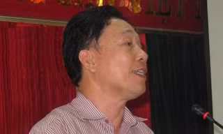 Ông Hồ Ngọc Mai trong một cuộc họp