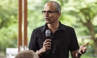 Satya Nadella, 46 tuổi sẽ thay thế ông Steve Ballmer giữ chức giám đốc điều hành Microsoft