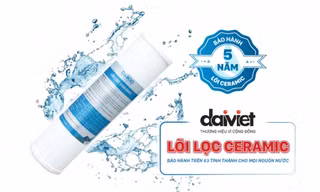 Đại Việt ứng dụng thành công lõi lọc Ceramic bằng sứ tại Việt Nam
