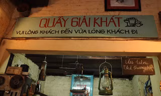 Độc đáo quán ăn tái hiện thời kỳ bao cấp giữa lòng Thủ đô