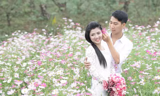 Vượt qua những giai đoạn khó khăn, Hải và Trang đã tổ chức đám cưới vào tháng 3/2014. Họ đang chờ đón đứa con đầu lòng. Ảnh: NVCC.
