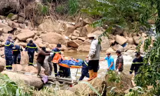 Tìm thấy cụ ông ở Đà Lạt sau 7 ngày bị nước cuốn trôi