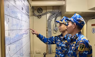 Lính Hải quân đón Tết trên biển