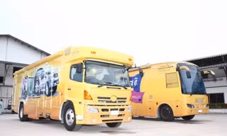 Dòng xe caravan dùng cho du lịch. Ảnh minh họa.