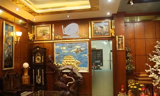 Căn biệt thự mạ vàng của đại gia Hà thành