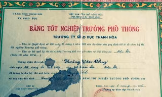 Tấm bằng THPT ông Đồng "mượn" của anh vợ.