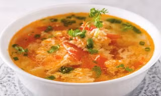 Có phải canh cà chua, trứng gà bổ não?