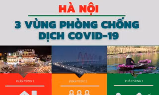 Chi tiết 3 phân vùng và cơ chế vận hành phòng dịch COVID-19 của Hà Nội