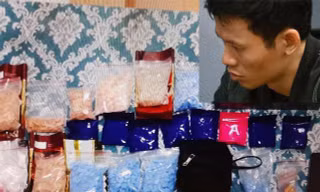 Đối tượng Nguyễn Xuân Quý và tang vật