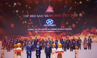 Xi măng Xuân Thành lần thứ 3 nhận giải thưởng Sao Vàng đất Việt 