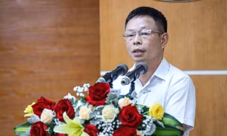 Đại diện bộ công an và cơ quan báo chí. Ảnh: N.T
