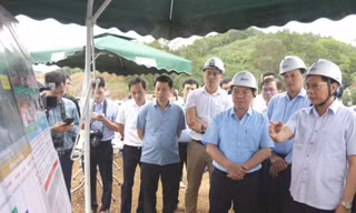 Kiểm tra dự án cao tốc Đồng Đăng- Trà Lĩnh. 