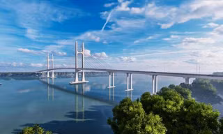 Sắp khởi công cầu Rạch Miễu 2 nối Tiền Giang với Bến Tre