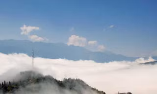 Mây luồn ở Sapa