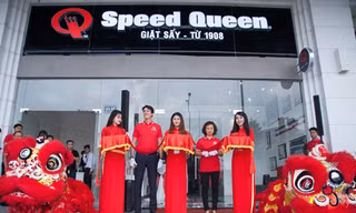 Speed Queen khai trương cửa hàng giặt sấy tự động đầu tiên ở Việt Nam