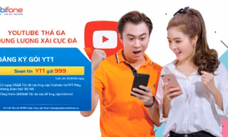 Học trực tuyến, kiếm tiền trên Youtube... cực rẻ với 4G MobiFone