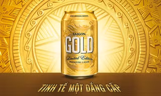 Bia Sài Gòn ra mắt dòng sản phẩm cấp cao mới Saigon Gold