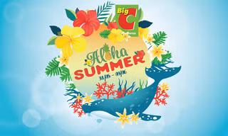 'Oanh tạc' thiên đường ăn chơi Aloha Summer tại Big C Thăng Long 