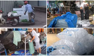 Các cơ sở sản xuất đá bẩn tiềm ẩn nhiều rủi ro cho sức khỏe người tiêu dùng