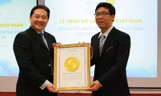 Bệnh viện Vinmec Central Park đạt chứng chỉ toàn cầu JCI 