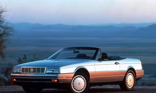 1987 Cadillac Allante là một trong những mẫu xe huyền thoại được Pininfarina thiết kế.